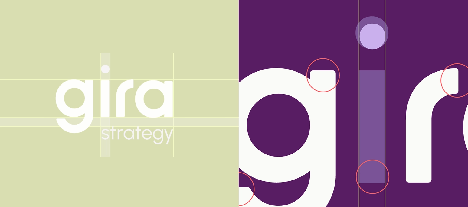 Proceso de composición y creación del logotipo