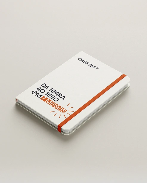 casa em 7 mockup caderno