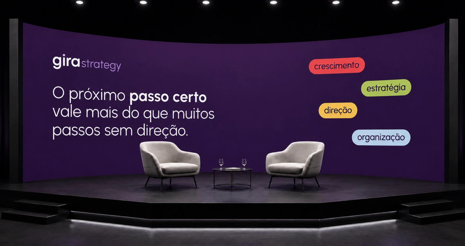 Maqueta genial para un evento (conferencia)